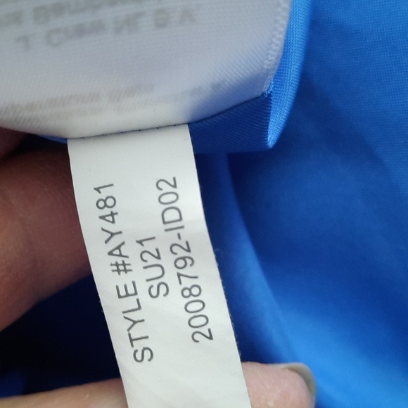 J. Crew Blue Ruffle High Neckline Fully Lined Sleeveless Tunic Top Size XSmall - Picture 9 of 10